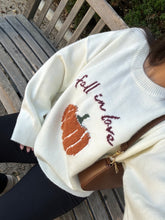 Load image into Gallery viewer, Fall in Love Knit Sweater
