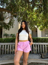 Load image into Gallery viewer, Lily Gingham Shorts (Light Pink)
