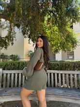 Load image into Gallery viewer, She&#39;s a Keeper Knit Romper (Olive)
