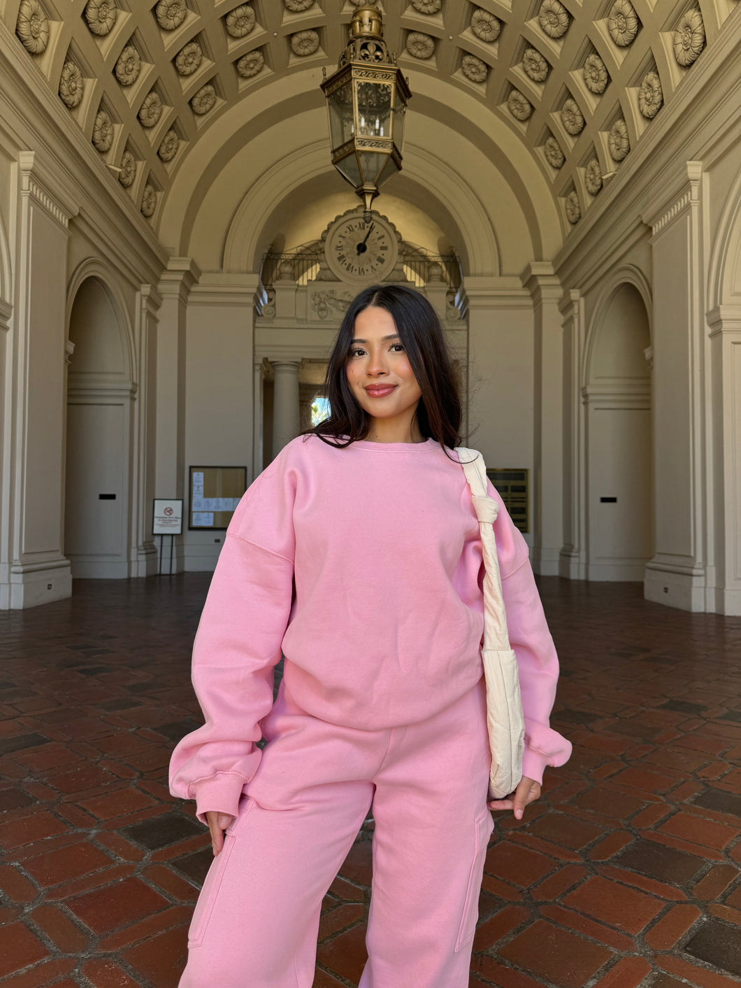 Simple Things Crewneck (Blush)