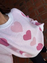 Load image into Gallery viewer, Be Mine Oversized Knit Sweater
