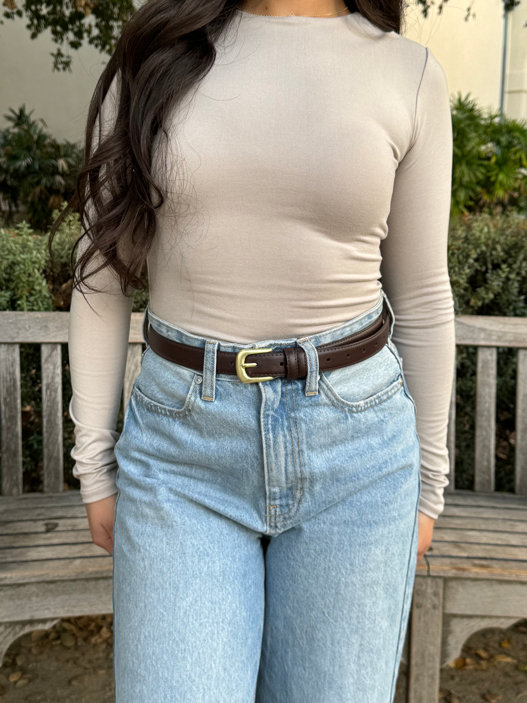 Dainty Leather Belt