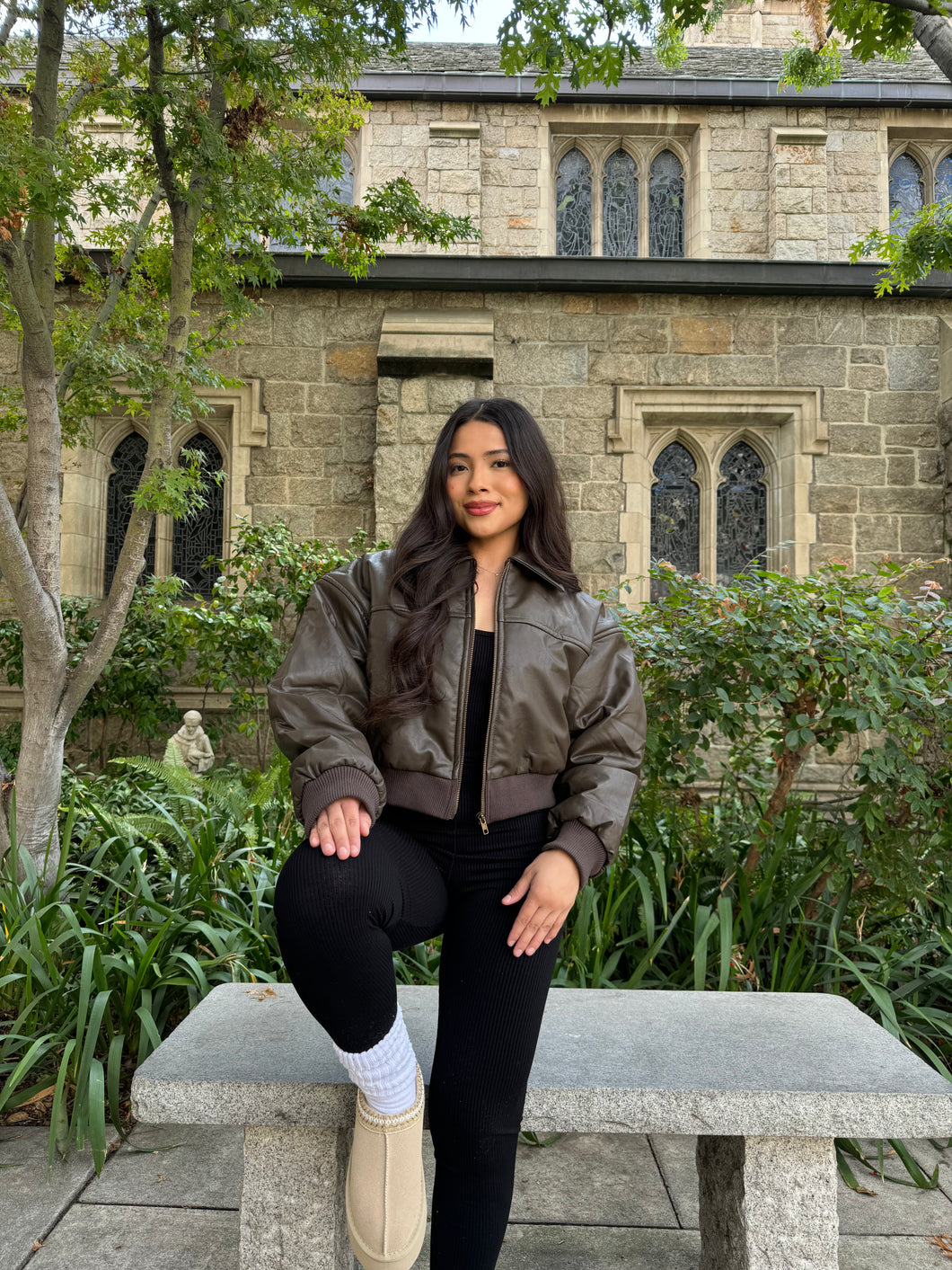 Sunday Brunch Leather Jacket