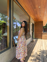 Load image into Gallery viewer, Sunset Flower Dress
