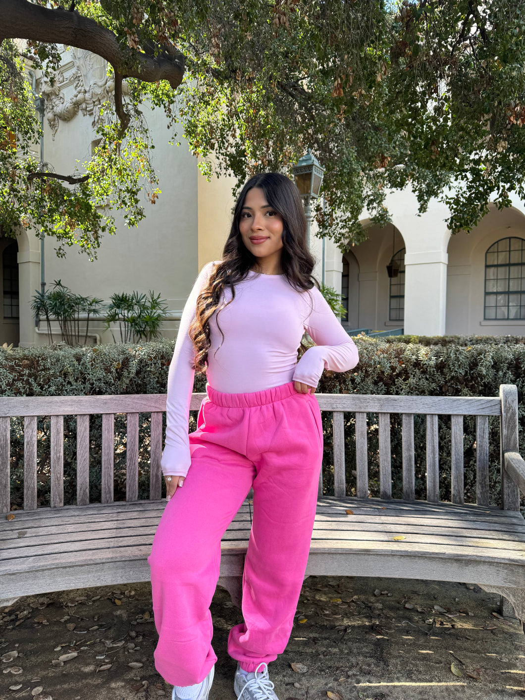 Simple Things Sweatpants (Fuchsia)