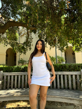 Load image into Gallery viewer, Soft Flutter Mini Dress (White)
