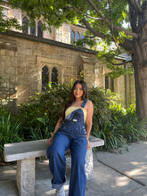 Load image into Gallery viewer, Lover Girl Overalls (Dark Denim)
