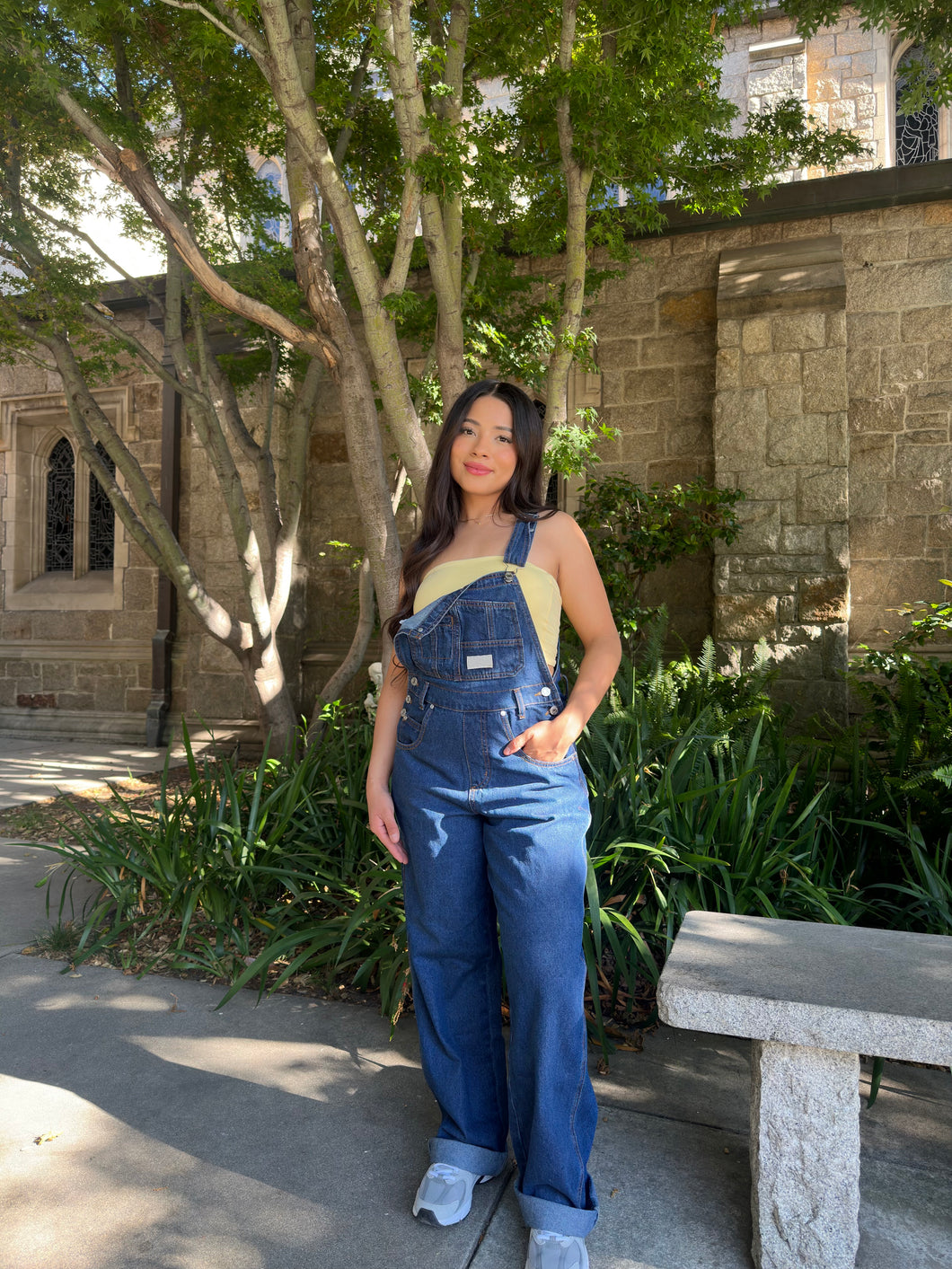 Lover Girl Overalls (Dark Denim)